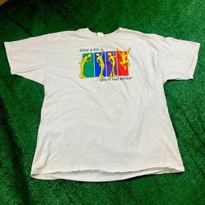 Vintage 90’s Wine About It Tee